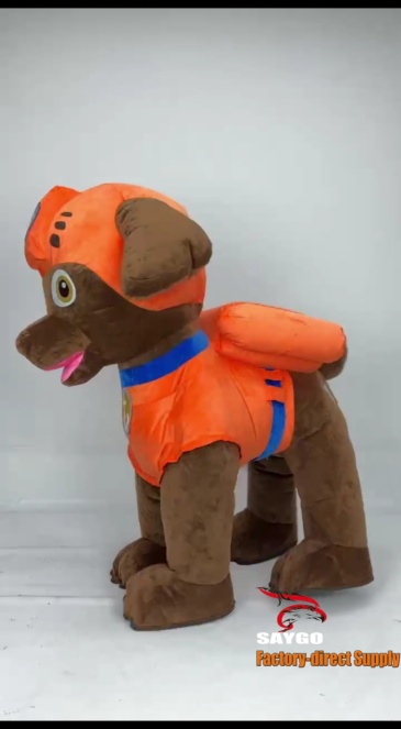 ZUMA Paw Patrol Dog Anime Party Adult Dress Blow up Popular Cartoon Character Inflatable Mascot Costume,Big Mascot,ZUMA Paw Patrol Dog Anime Party Adult Dress Blow up Popular Cartoon Character Inflatable Mascot Costume