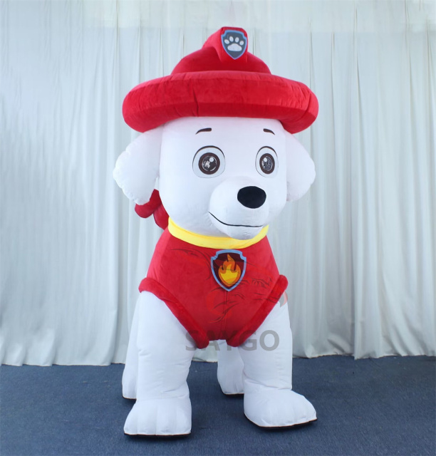 MARSHALL Paw Patrol Dog Anime Party Adult Dress Blow up Popular Cartoon Character Inflatable Mascot Costume,Big Mascot,MARSHALL Paw Patrol Dog Anime Party Adult Dress Blow up Popular Cartoon Character Inflatable Mascot Costume