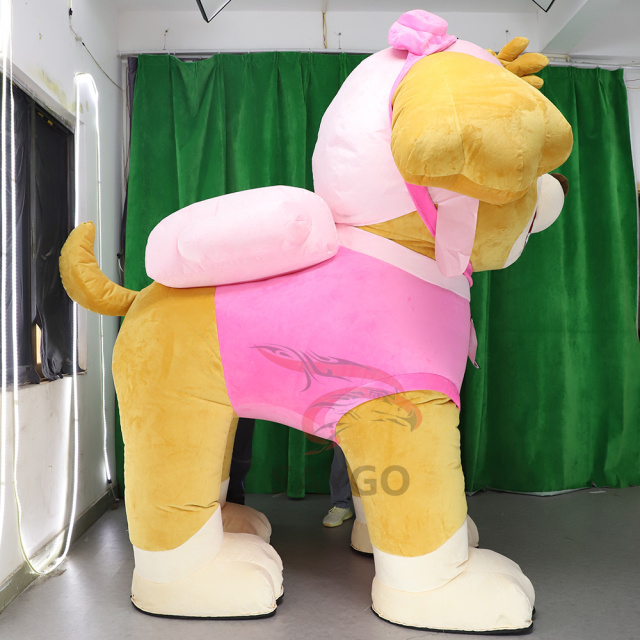 Skye Paw Patrol Dog Anime Party Adult Dress Blow up Popular Cartoon Character Inflatable Mascot Costume,Big Mascot,Skye Paw Patrol Dog Anime Party Adult Dress Blow up Popular Cartoon Character Inflatable Mascot Costume