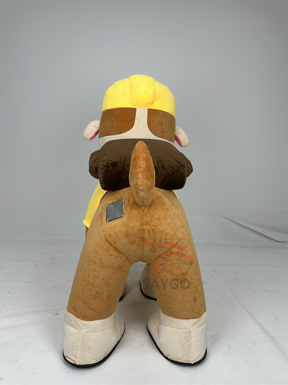 RUBBLE Paw Patrol Dog Anime Party Adult Dress Blow up Popular Cartoon Character Inflatable Mascot Costume,Big Mascot,RUBBLE Paw Patrol Dog Anime Party Adult Dress Blow up Popular Cartoon Character Inflatable Mascot Costume