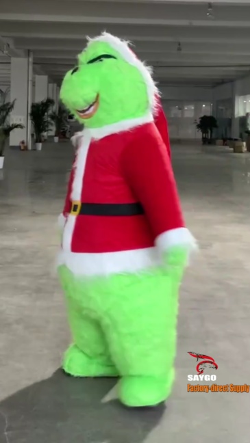 Christmas Grinch Anime Party Adult Dress Blow up Popular Cartoon Character Inflatable Mascot Costume,Big Mascot,Christmas Grinch Anime Party Adult Dress Blow up Popular Cartoon Character Inflatable Mascot Costume