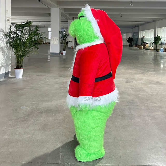 Christmas Grinch Anime Party Adult Dress Blow up Popular Cartoon Character Inflatable Mascot Costume,Big Mascot,Christmas Grinch Anime Party Adult Dress Blow up Popular Cartoon Character Inflatable Mascot Costume