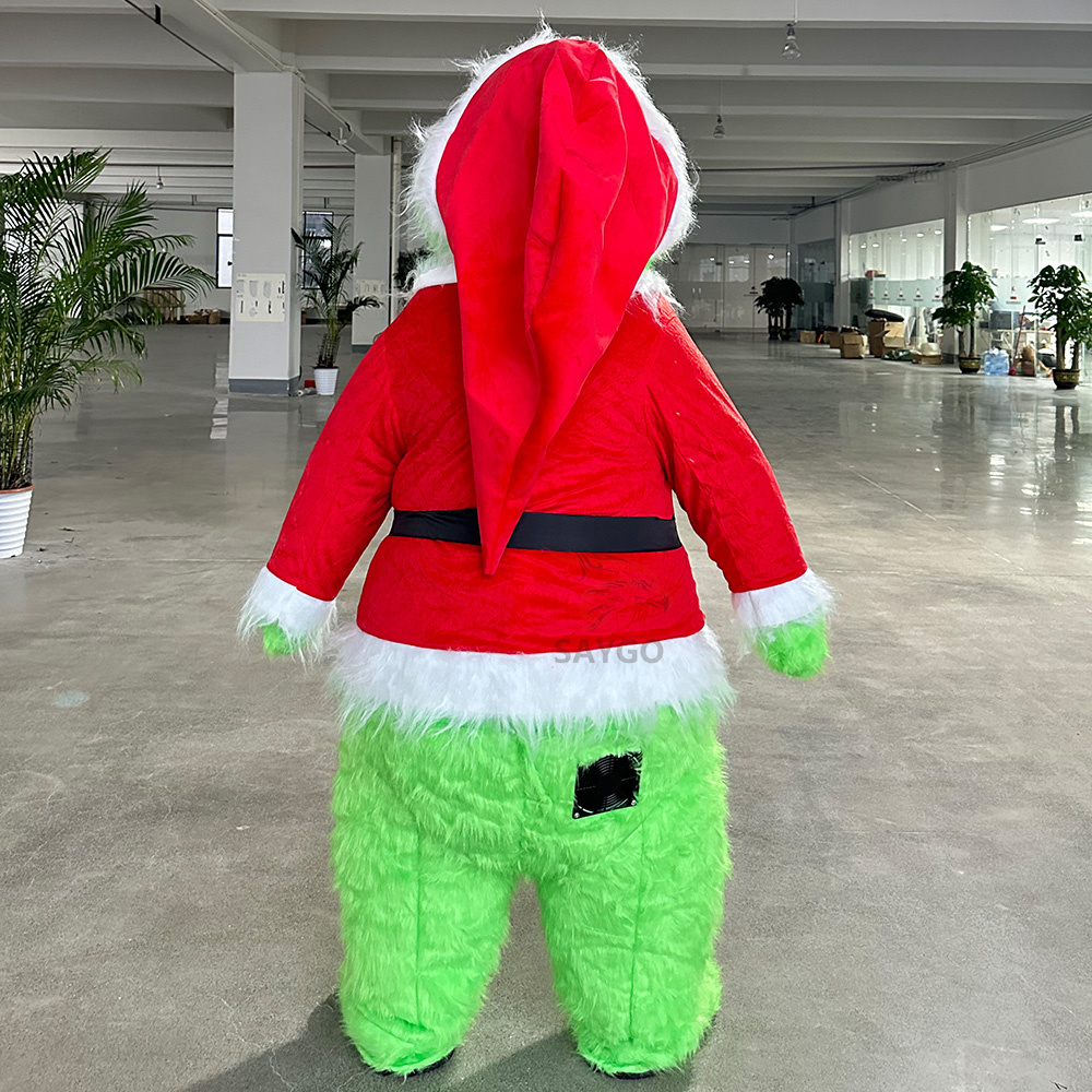 Christmas Grinch Anime Party Adult Dress Blow up Popular Cartoon Character Inflatable Mascot Costume,Big Mascot,Christmas Grinch Anime Party Adult Dress Blow up Popular Cartoon Character Inflatable Mascot Costume
