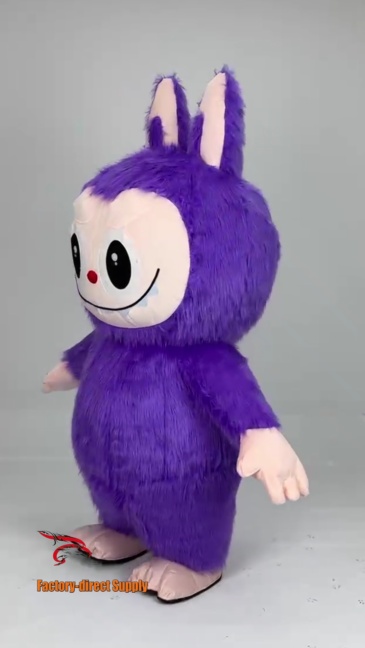 Pop Mart Labubu Anime Party Adult Dress Blow up Popular Cartoon Character Inflatable Mascot Costume,Big Mascot,Pop Mart Labubu Anime Party Adult Dress Blow up Popular Cartoon Character Inflatable Mascot Costume