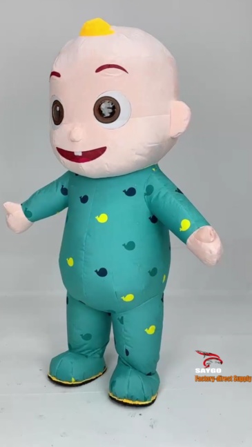 JOJO Water Melon Mascot Costume Party Show Giant Plush Inflatable Adult Party Event Mascot Cartoon Fancy Dress Character Costume,Big Mascot,JOJO Water Melon Mascot Costume Party Show Giant Plush Inflatable Adult Party Event Mascot Cartoon Fancy Dress Character Costume