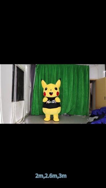 Customized Pikachu Pokemon Mascot Costume Party Show Giant Plush Inflatable Adult Party Event Mascot Cartoon Character Costume,Big Mascot,Customized Pikachu Pokemon Mascot Costume Party Show Giant Plush Inflatable Adult Party Event Mascot Cartoon Character Costume
