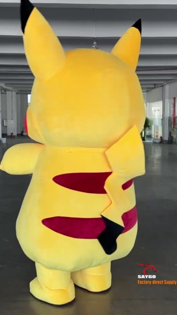 Pikachu Pokemon Mascot Costume Party Show Giant Plush Inflatable Adult Party Event Mascot Cartoon Character Costume,Big Mascot,Pikachu Pokemon Mascot Costume Party Show Giant Plush Inflatable Adult Party Event Mascot Cartoon Character Costume