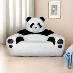 Animal Theme Inflatable Sofa Bed for Living Room 140cm air Blow Inflated Panda Sofa Chairs and Couch