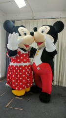 Mickey Minnie Disney Mascot Costume Anime Party Adult Dress Blow up Popular Cartoon Character Inflatable Mascot Costume,Big Mascot,Mickey Minnie Disney Mascot Costume Anime Party Adult Dress Blow up Popular Cartoon Character Inflatable Mascot Costume
