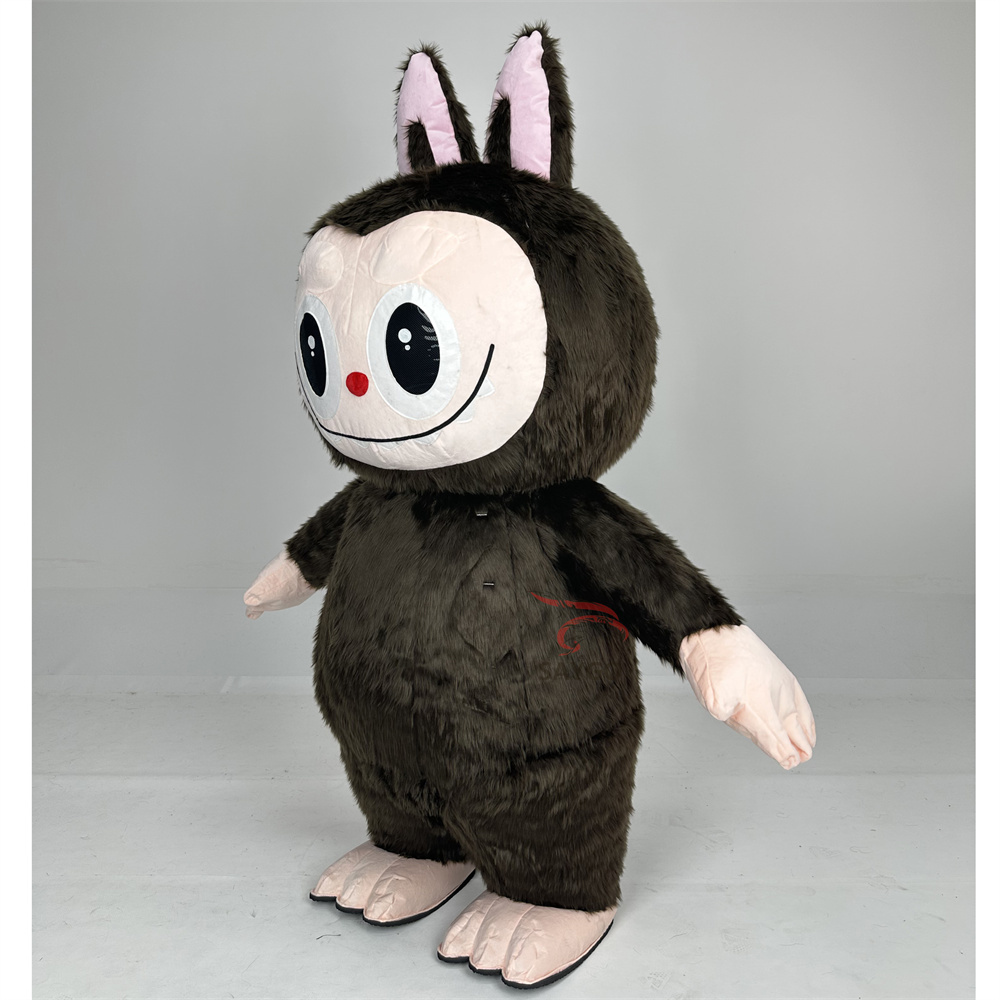 Pop Mart Labubu Anime Party Adult Dress Blow up Popular Cartoon Character Inflatable Mascot Costume,Big Mascot,Pop Mart Labubu Anime Party Adult Dress Blow up Popular Cartoon Character Inflatable Mascot Costume