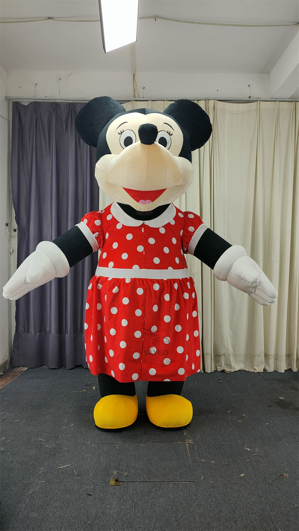 Minnie Disney Mascot Costume Anime Party Adult Dress Blow up Popular Cartoon Character Inflatable Mascot Costume,Big Mascot,Minnie Disney Mascot Costume Anime Party Adult Dress Blow up Popular Cartoon Character Inflatable Mascot Costume
