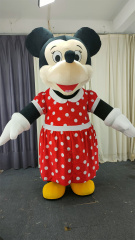 Minnie Disney Mascot Costume Anime Party Adult Dress Blow up Popular Cartoon Character Inflatable Mascot Costume,Big Mascot,Minnie Disney Mascot Costume Anime Party Adult Dress Blow up Popular Cartoon Character Inflatable Mascot Costume