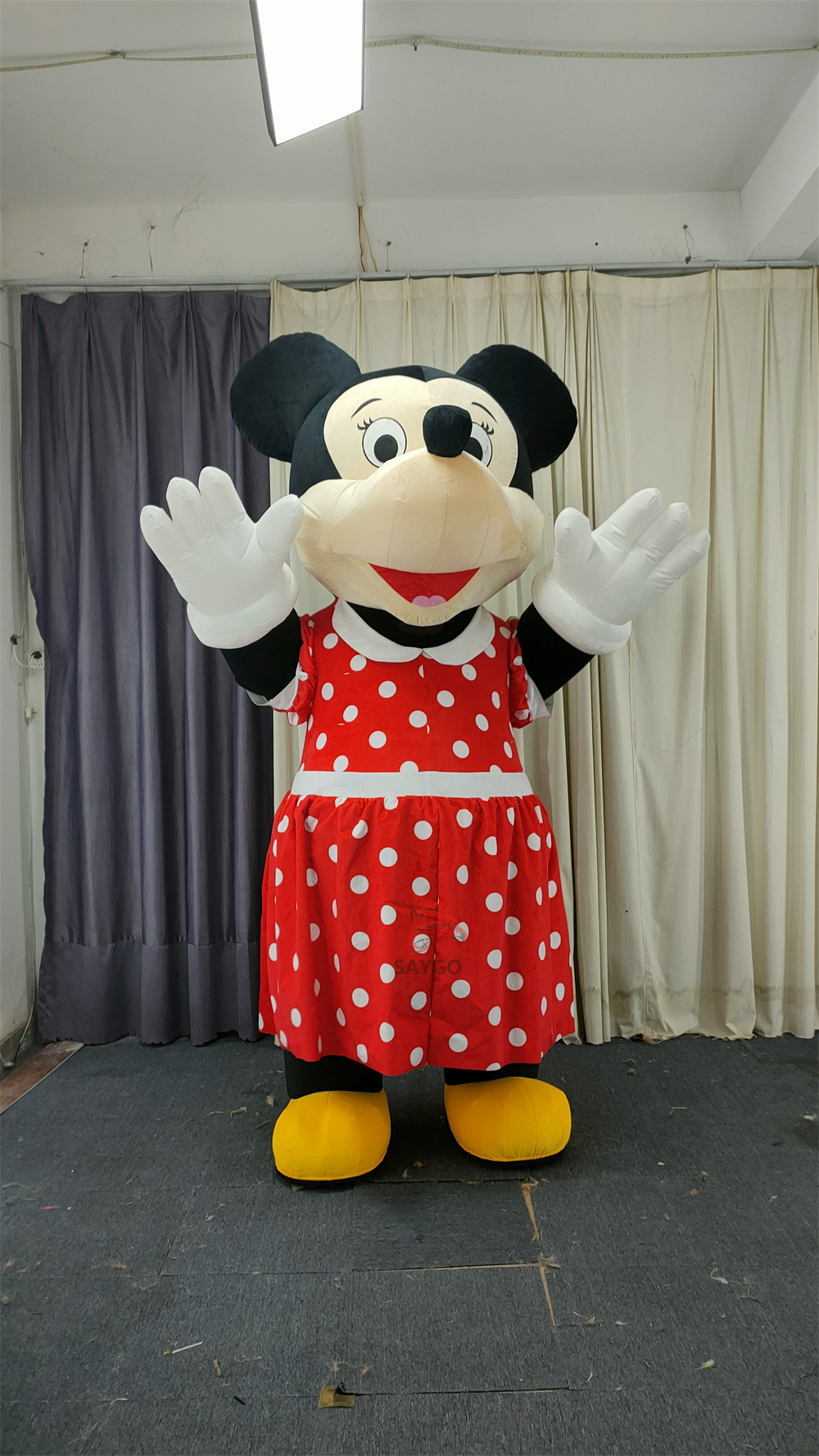 Minnie Disney Mascot Costume Anime Party Adult Dress Blow up Popular Cartoon Character Inflatable Mascot Costume,Big Mascot,Minnie Disney Mascot Costume Anime Party Adult Dress Blow up Popular Cartoon Character Inflatable Mascot Costume