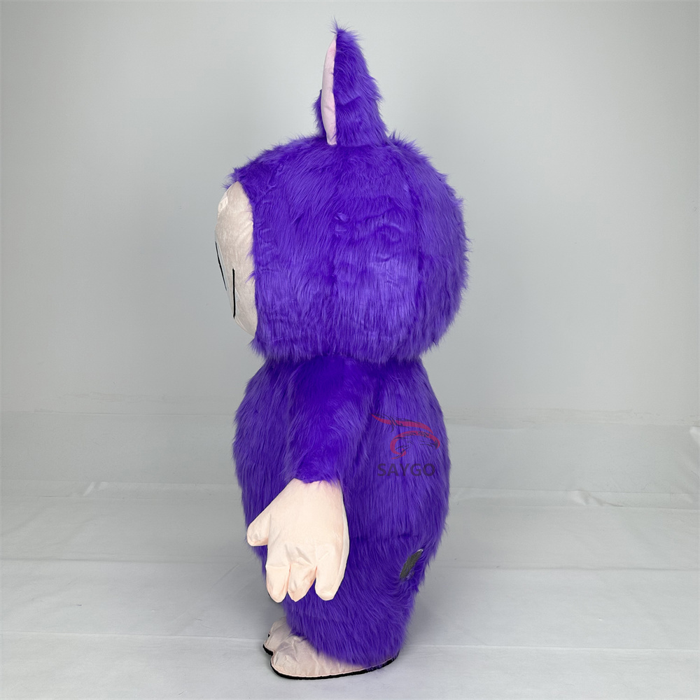 Pop Mart Labubu Anime Party Adult Dress Blow up Popular Cartoon Character Inflatable Mascot Costume,Big Mascot,Pop Mart Labubu Anime Party Adult Dress Blow up Popular Cartoon Character Inflatable Mascot Costume