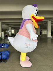 Donald Duck Daisy Mascot Costume Anime Party Adult Dress Blow up Popular Cartoon Character Inflatable Mascot Costume,Big Mascot,Donald Duck Daisy Mascot Costume Anime Party Adult Dress Blow up Popular Cartoon Character Inflatable Mascot Costume