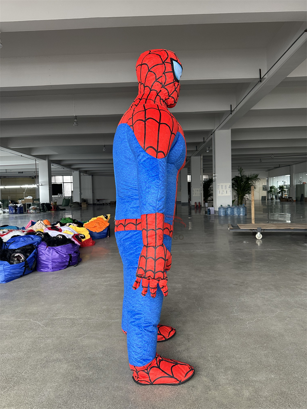 Marvel Spiderman Mascot Costume Anime Party Adult Dress Blow up Popular Cartoon Character Inflatable Mascot Costume,Big Mascot,Marvel Batman Mascot Costume Anime Party Adult Dress Blow up Popular Cartoon Character Inflatable Mascot Costume