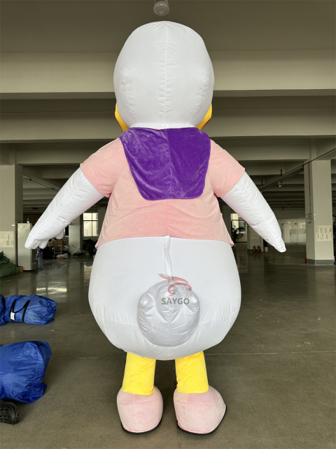 Donald Duck Daisy Mascot Costume Anime Party Adult Dress Blow up Popular Cartoon Character Inflatable Mascot Costume,Big Mascot,Donald Duck Daisy Mascot Costume Anime Party Adult Dress Blow up Popular Cartoon Character Inflatable Mascot Costume