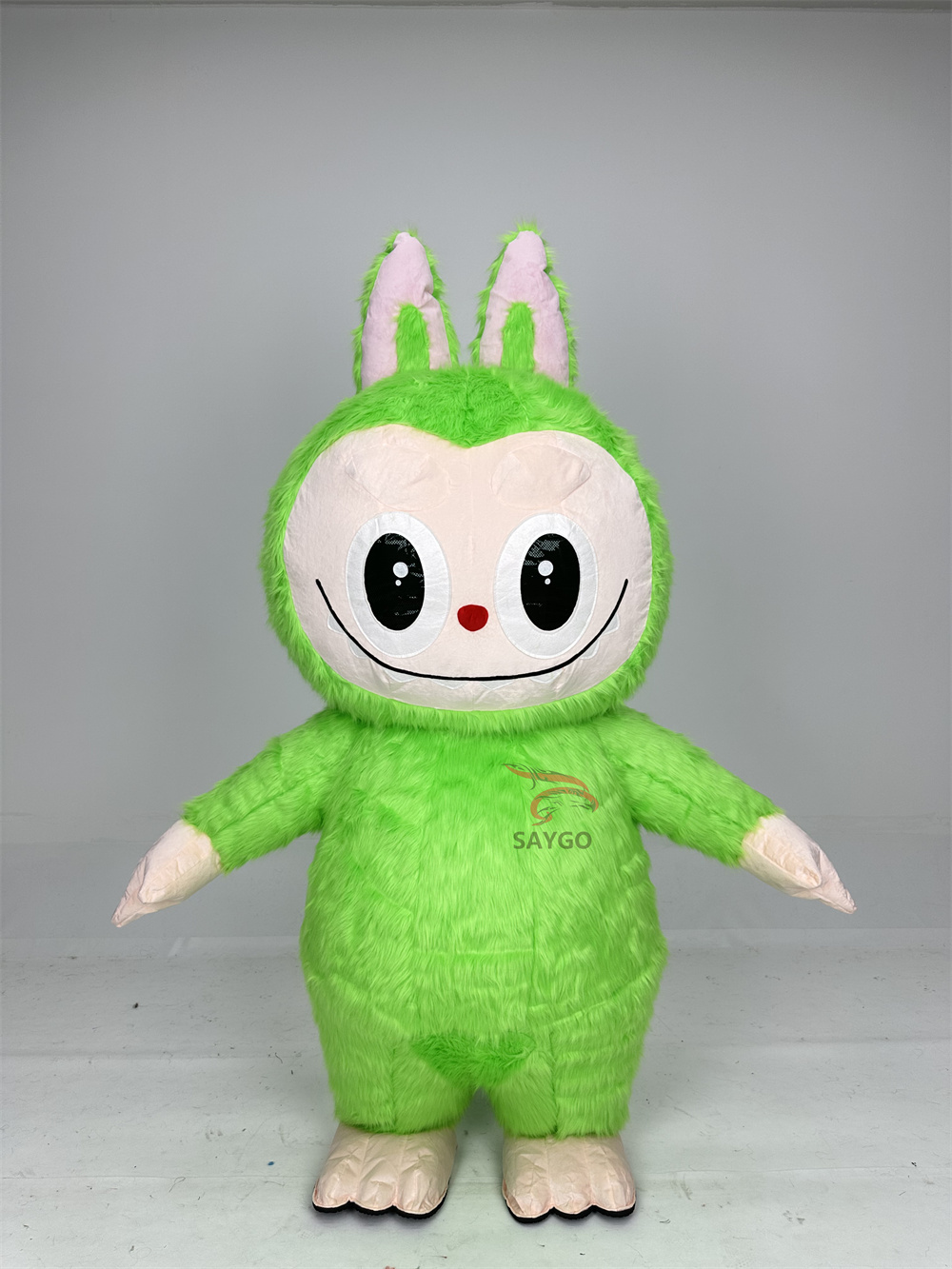 Pop Mart Labubu Anime Party Adult Dress Blow up Popular Cartoon Character Inflatable Mascot Costume,Big Mascot,Pop Mart Labubu Anime Party Adult Dress Blow up Popular Cartoon Character Inflatable Mascot Costume