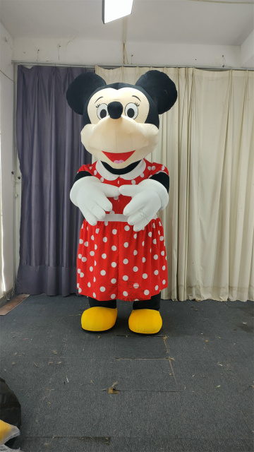 Minnie Disney Mascot Costume Anime Party Adult Dress Blow up Popular Cartoon Character Inflatable Mascot Costume,Big Mascot,Minnie Disney Mascot Costume Anime Party Adult Dress Blow up Popular Cartoon Character Inflatable Mascot Costume