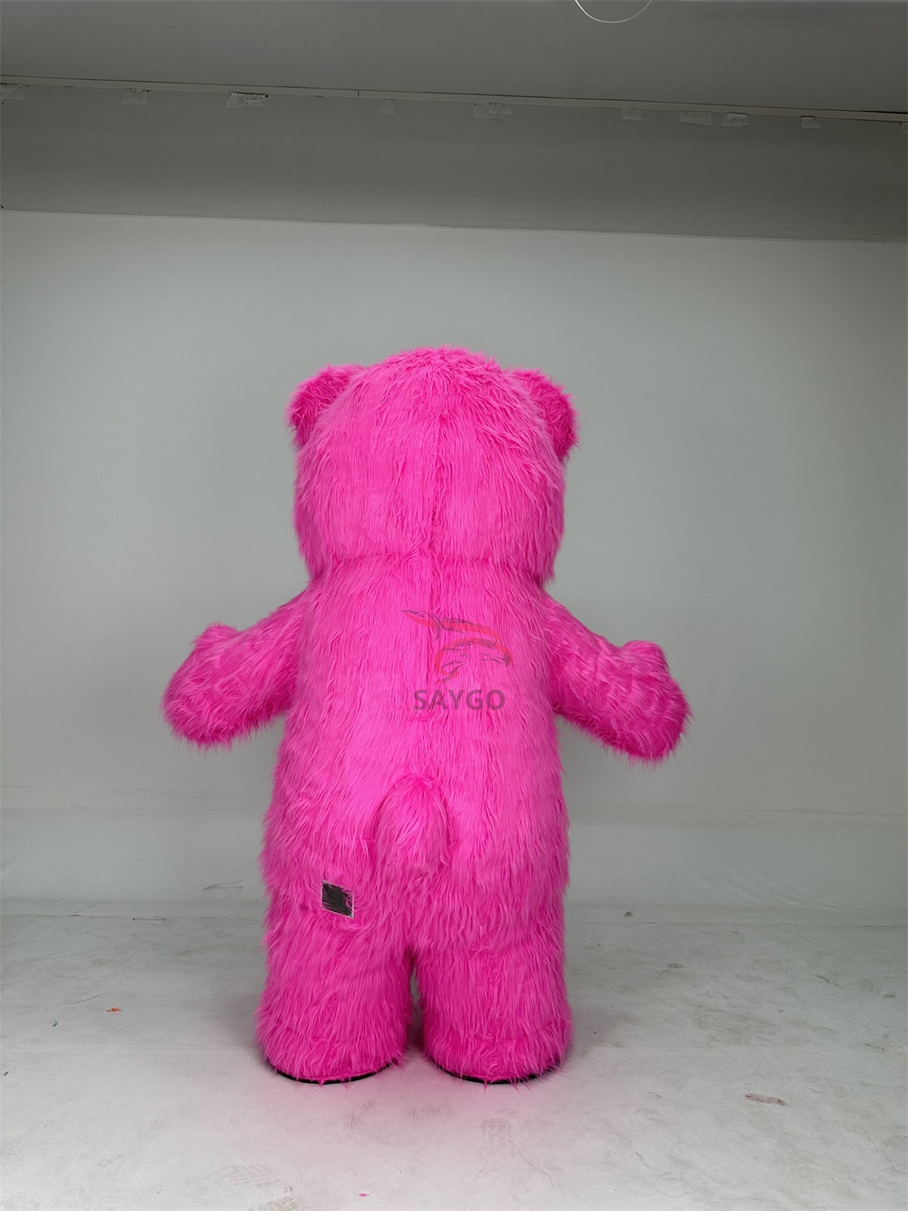 Unisex Adult Inflatable Lotso-es Strawberry Bear Mascot Costume Suits 2m/2.6m for Events Cosplay Performance Enjoyment