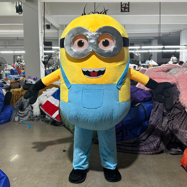 Minions Anime Party Adult Dress Blow up Popular Cartoon Character Inflatable Mascot Costume,Big Mascot,Minions Anime Party Adult Dress Blow up Popular Cartoon Character Inflatable Mascot Costume