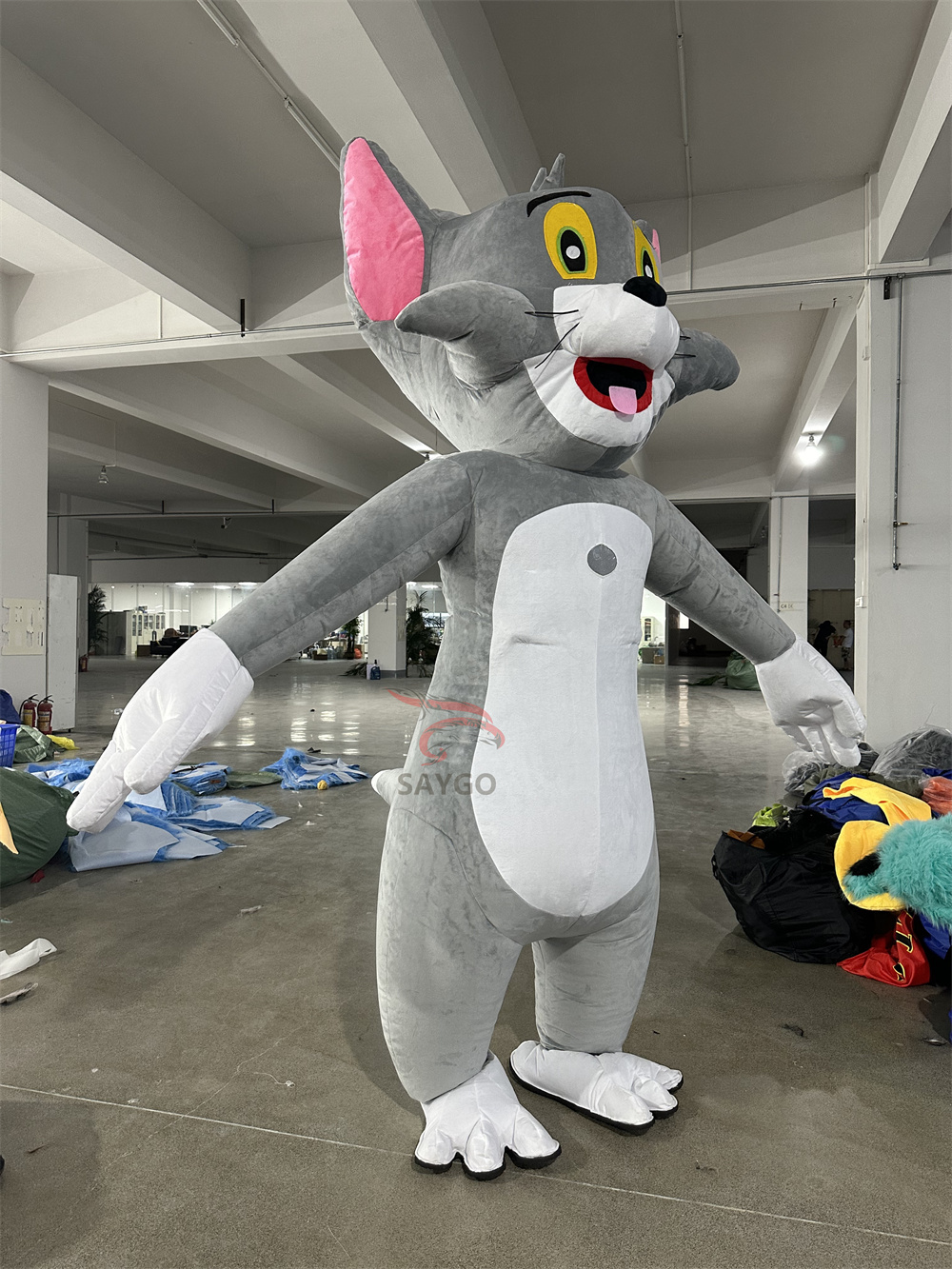 Tom & Jerry Mascot Costume Party Show Giant Plush Inflatable Adult Party Event Mascot Cartoon Fancy Dress Character Costume,Big Mascot,Tom & Jerry Mascot Costume Party Show Giant Plush Inflatable Adult Party Event Mascot Cartoon Fancy Dress Character Costume