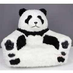 Long Plush Panda Sofa Bed With Animal Design for Living Cute Inflatable Plush Baby Animal Sofa Chair Panda Sofa