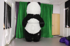 Giant Inflatable Red Panda & Polar Bear Mascot Costume-Funny Design for Easter/Halloween Parties & Promotions (Adults)