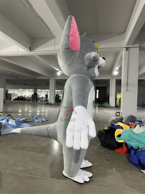 Tom & Jerry Mascot Costume Party Show Giant Plush Inflatable Adult Party Event Mascot Cartoon Fancy Dress Character Costume,Big Mascot,Tom & Jerry Mascot Costume Party Show Giant Plush Inflatable Adult Party Event Mascot Cartoon Fancy Dress Character Costume