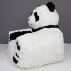 Hot Gift Kids Inflatable Panda Armchair Sofa Plush Chair Lounge Couch for Reading Nooks Play Rooms Camping & Outdoor