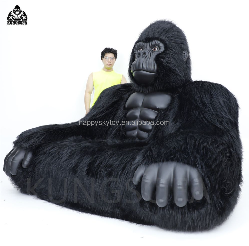 Outdoor Using China air Inflatable Folding Sofas Chair for Living Room 2-3 Persons Gorilla Sofa air Pull Out Sofa Couch Bed