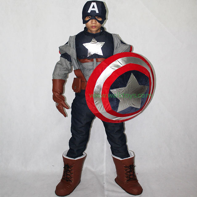 Marvel Captain America Mascot Costume Anime Party Adult Dress Blow up Popular Cartoon Character Inflatable Mascot Costume,Big Mascot,Marvel Captain America Mascot Costume Anime Party Adult Dress Blow up Popular Cartoon Character Inflatable Mascot Costume