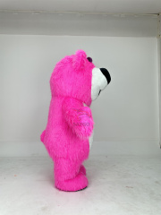 Unisex Adult Inflatable Lotso-es Strawberry Bear Mascot Costume Suits 2m/2.6m for Events Cosplay Performance Enjoyment