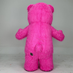 3m Strawberry Losto Toy Story Disney Cartoon Character Walking Rose Pink Inflatable Bear Mascot Costume Advertising,Big Mascot,Strawberry Best Selling Cartoon Character Walking Rose Pink Inflatable Bear Mascot Costume Advertising