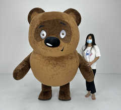 Halloween Funny Adult Teddy Bear Costume Customized Inflatable Plush Mascot From CUTE BEAR for Party and Promotion Use