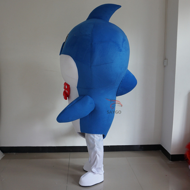 Baby Shark Mascot Costume Party Show Giant Plush Inflatable Adult Party Event Mascot Cartoon Fancy Dress Character Costume,Big Mascot,Baby Shark Mascot Costume Party Show Giant Plush Inflatable Adult Party Event Mascot Cartoon Fancy Dress Character Costume