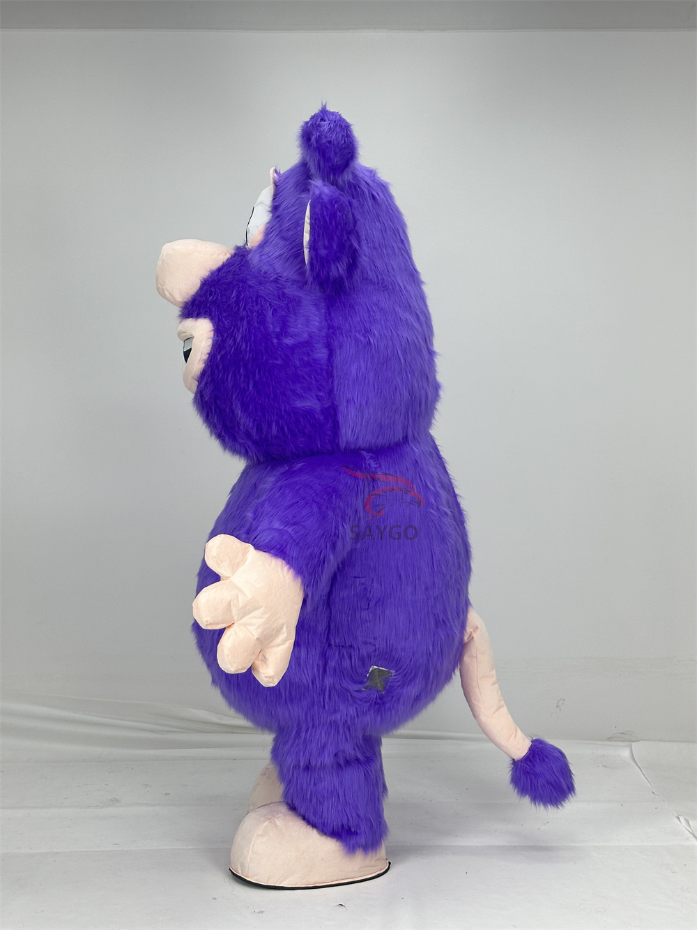 Purple Booba Mascot Costume Party Show Giant Plush Inflatable Adult Party Event Mascot Cartoon Fancy Dress Character Costume,Big Mascot,Purple Booba Mascot Costume Party Show Giant Plush Inflatable Adult Party Event Mascot Cartoon Fancy Dress Character Costume