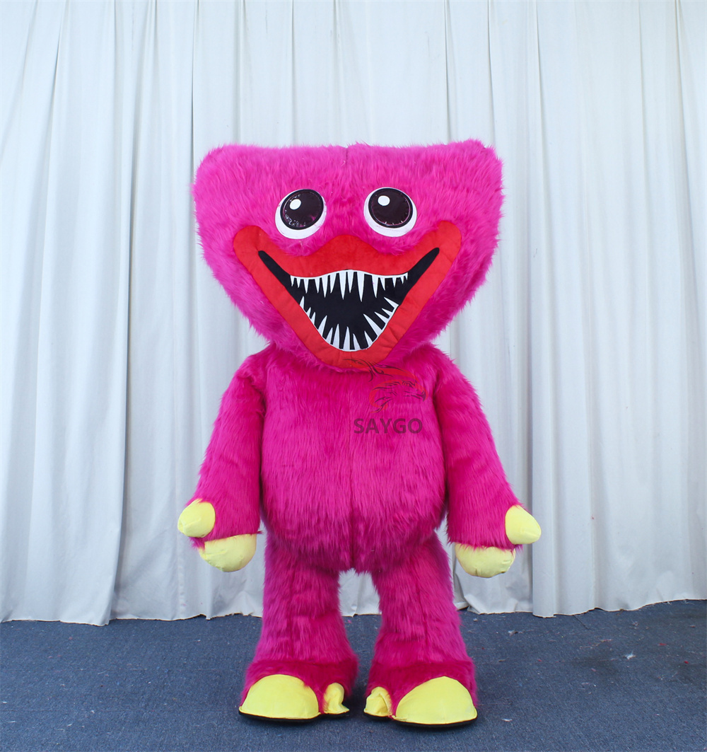 Huggy Wuggy Poppy Playtime Mascot Costume Party Show Giant Plush Inflatable Adult Party Event Mascot Cartoon Fancy Dress Character Costume,Big Mascot,Huggy Wuggy Poppy Playtime Mascot Costume Party Show Giant Plush Inflatable Adult Party Event Mascot Cartoon Fancy Dress Character Costume