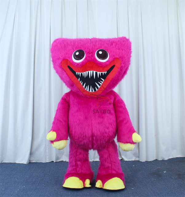 Huggy Wuggy Poppy Playtime Mascot Costume Party Show Giant Plush Inflatable Adult Party Event Mascot Cartoon Fancy Dress Character Costume,Big Mascot,Huggy Wuggy Poppy Playtime Mascot Costume Party Show Giant Plush Inflatable Adult Party Event Mascot Cartoon Fancy Dress Character Costume