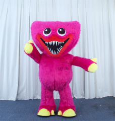 Huggy Wuggy Poppy Playtime Mascot Costume Party Show Giant Plush Inflatable Adult Party Event Mascot Cartoon Fancy Dress Character Costume,Big Mascot,Huggy Wuggy Poppy Playtime Mascot Costume Party Show Giant Plush Inflatable Adult Party Event Mascot Cartoon Fancy Dress Character Costume
