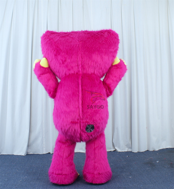 Huggy Wuggy Poppy Playtime Mascot Costume Party Show Giant Plush Inflatable Adult Party Event Mascot Cartoon Fancy Dress Character Costume,Big Mascot,Huggy Wuggy Poppy Playtime Mascot Costume Party Show Giant Plush Inflatable Adult Party Event Mascot Cartoon Fancy Dress Character Costume