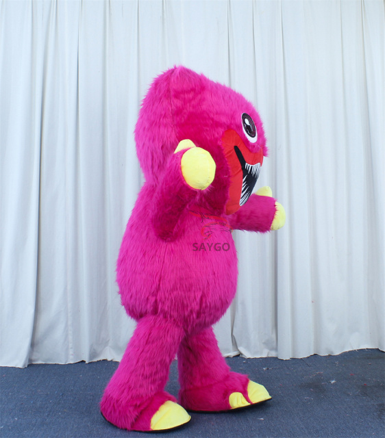 Huggy Wuggy Poppy Playtime Mascot Costume Party Show Giant Plush Inflatable Adult Party Event Mascot Cartoon Fancy Dress Character Costume,Big Mascot,Huggy Wuggy Poppy Playtime Mascot Costume Party Show Giant Plush Inflatable Adult Party Event Mascot Cartoon Fancy Dress Character Costume