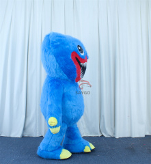 Huggy Wuggy Poppy Playtime Mascot Costume Party Show Giant Plush Inflatable Adult Party Event Mascot Cartoon Fancy Dress Character Costume,Big Mascot,Huggy Wuggy Poppy Playtime Mascot Costume Party Show Giant Plush Inflatable Adult Party Event Mascot Cartoon Fancy Dress Character Costume