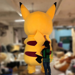Pikachu Pokemon Mascot Costume Party Show Giant Plush Inflatable Adult Party Event Mascot Cartoon Character Costume,Big Mascot,Pikachu Pokemon Mascot Costume Party Show Giant Plush Inflatable Adult Party Event Mascot Cartoon Character Costume