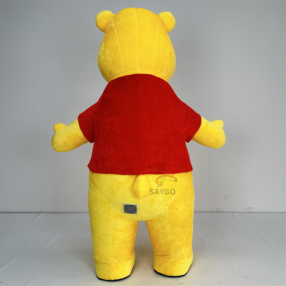 Winnie the pooh Mascot Costume Anime Party Adult Dress Blow up Popular Cartoon Character Inflatable Mascot Costume,Big Mascot,Winnie the pooh Mascot Costume Anime Party Adult Dress Blow up Popular Cartoon Character Inflatable Mascot Costume