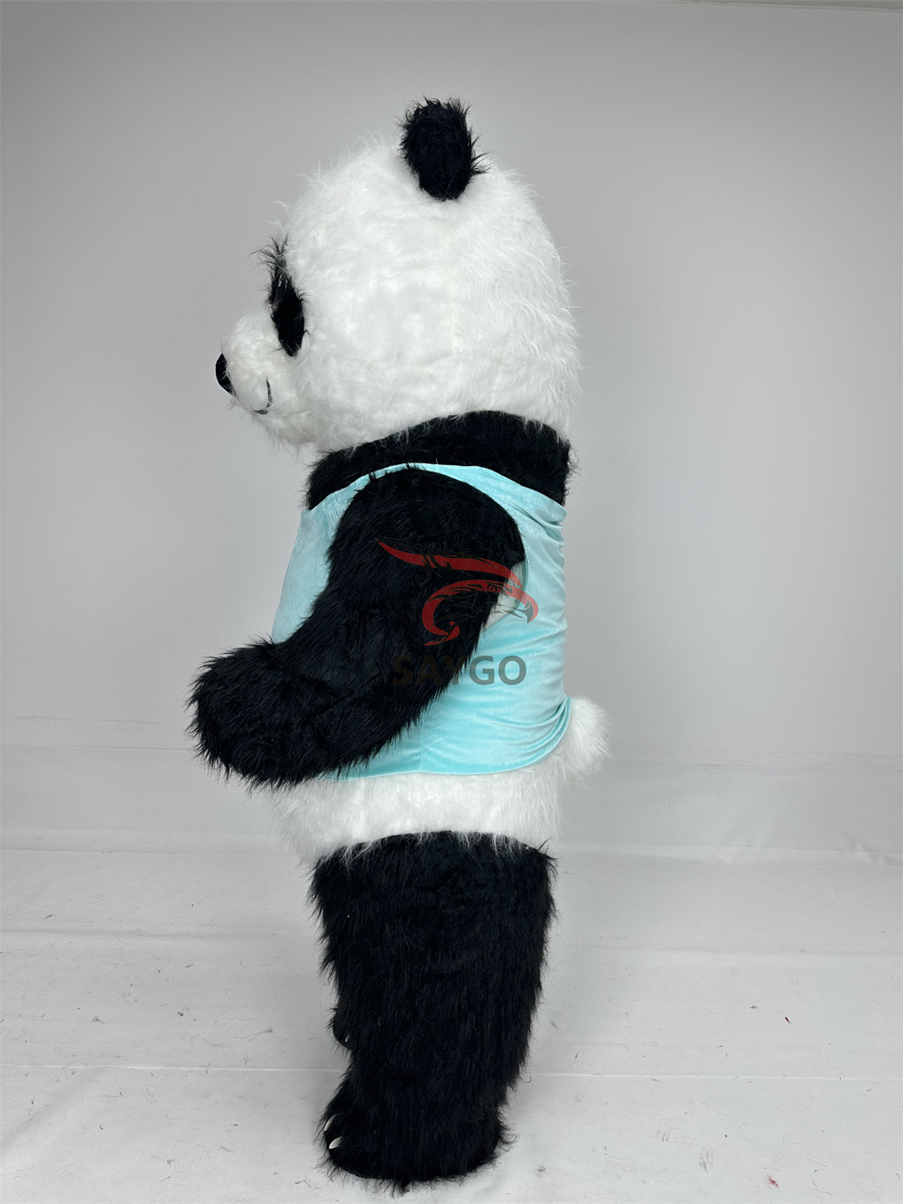 Cute Fancy Stuffed Plush Panda Bear Costume Wholesale Odm Oem Size 2m 2.6m 3m Inflatable Panda Bear Mikolaj Mascots Costumes