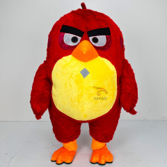 Angry Bird Mascot Costume Party Show Giant Plush Inflatable Adult Party Event Mascot Cartoon Fancy Dress Character Costume,Big Mascot,Angry Bird Mascot Costume Party Show Giant Plush Inflatable Adult Party Event Mascot Cartoon Fancy Dress Character Costume
