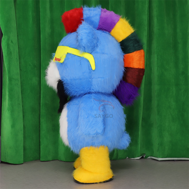 Commercial Popular 2.2m Inflatable Cartoon Mascot Costume Cool Bear with Sunglass for Carnival Christmas Events Rental Bear Suit