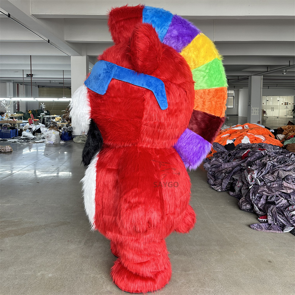 Cool Bear Costume Clothes for Performance Wear 2/2.6m Inflatable Hip Hop Teddy Bear Cosplay Dancing Anime Mascot Costume