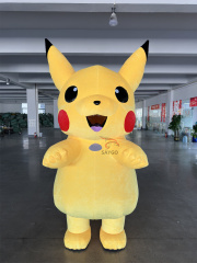 Pikachu Pokemon Mascot Costume Party Show Giant Plush Inflatable Adult Party Event Mascot Cartoon Character Costume,Big Mascot,Pikachu Pokemon Mascot Costume Party Show Giant Plush Inflatable Adult Party Event Mascot Cartoon Character Costume
